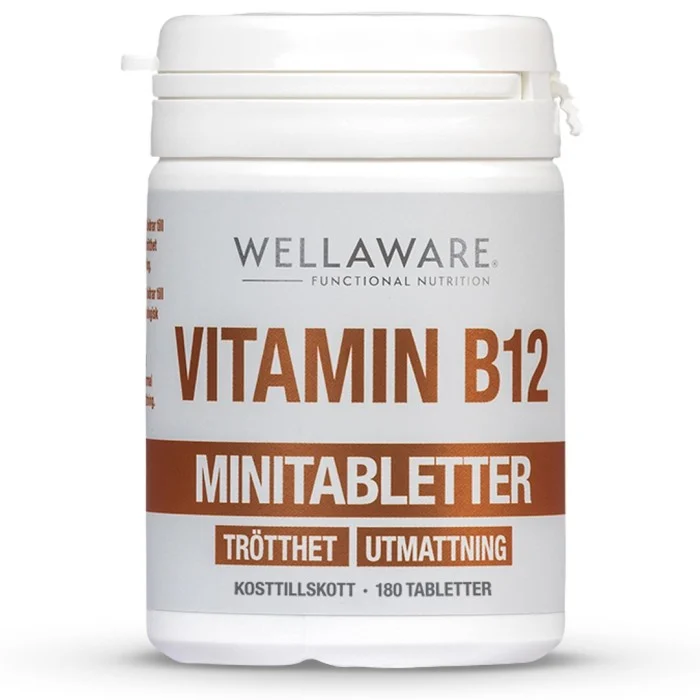 WellAware Vitamin B12 180 minitabletter
