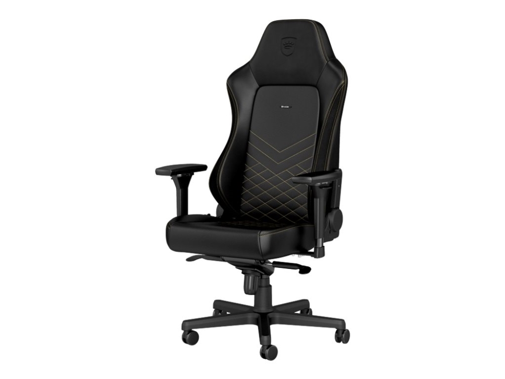noblechairs HERO gamingstol i PU-läder, svart/guld