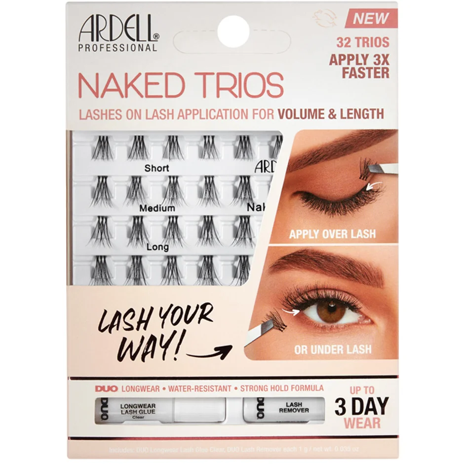 Ardell Naked Trios Kit False Lashes