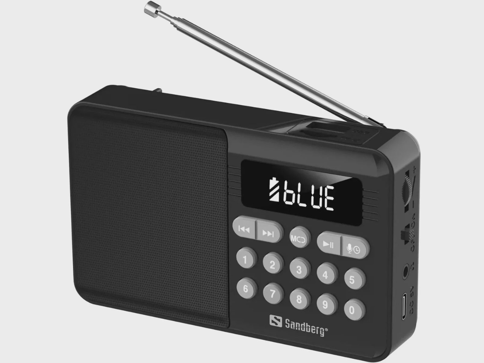 Sandberg Speaker Radio FM+BT Recharge