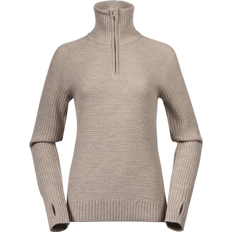 Bergans Ulriken Jumper Women Sandstone - XS