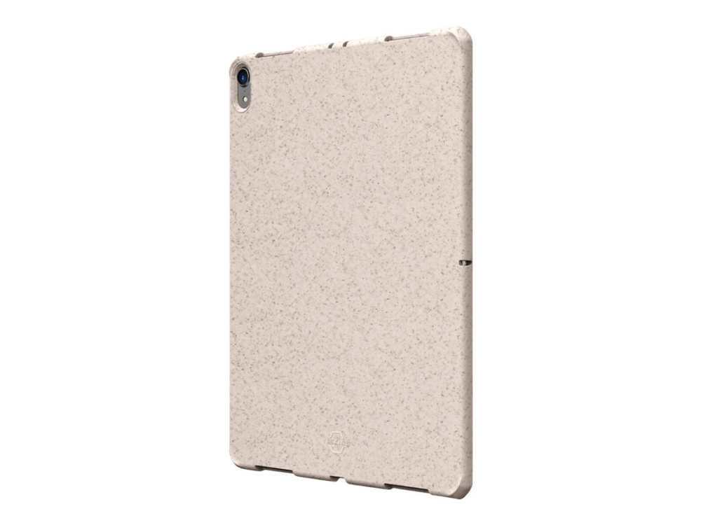 ITSKINS FERONIABIO // TERRA - Baksidesskydd för surfplatta - biologiskt nedbrytbart material - naturell - 11 - för Apple 11-inch iPad Pro (1:a generation, 2a generation)