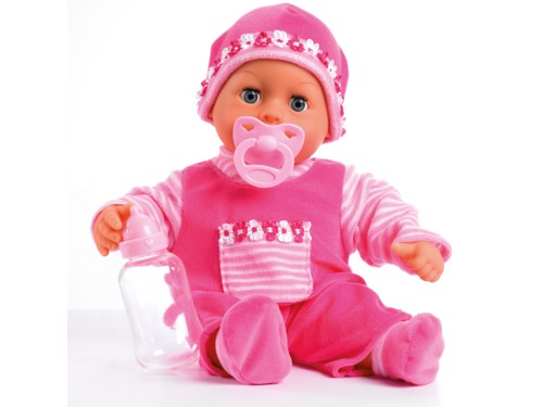 Bayer - Doll - First Words Baby - Pink 38 cm (93825AA), bild 2