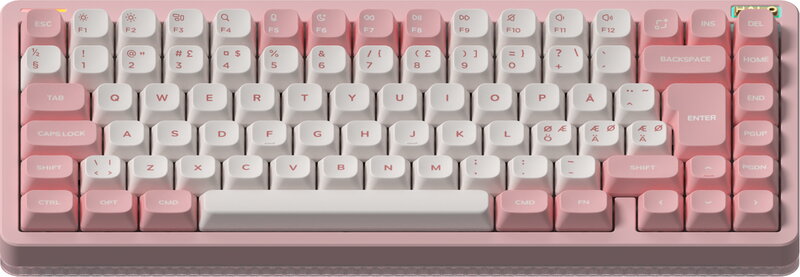 NuPhy Halo75 V2 Sakura Fizz with Lemon Switch, bild 4