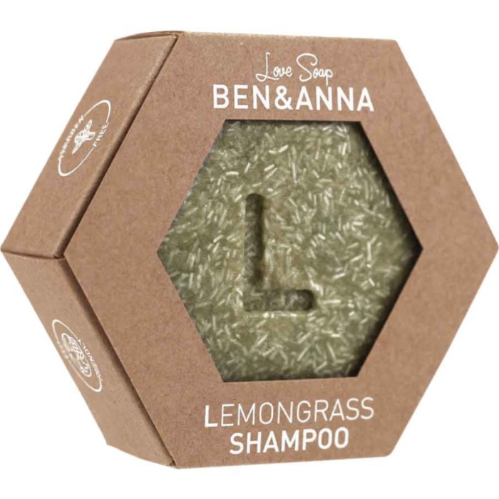 Ben & Anna Lemongrass Shampoo 60 g, bild 2