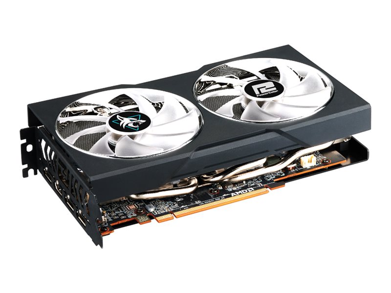 PowerColor Radeon RX 7600 Hellhound - 8GB GDDR6 RAM - Grafikkort