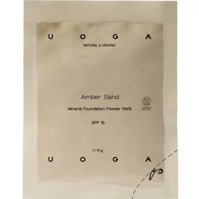 Uoga Uoga Mineral Foundation Powder Refill Amber Sand 10g