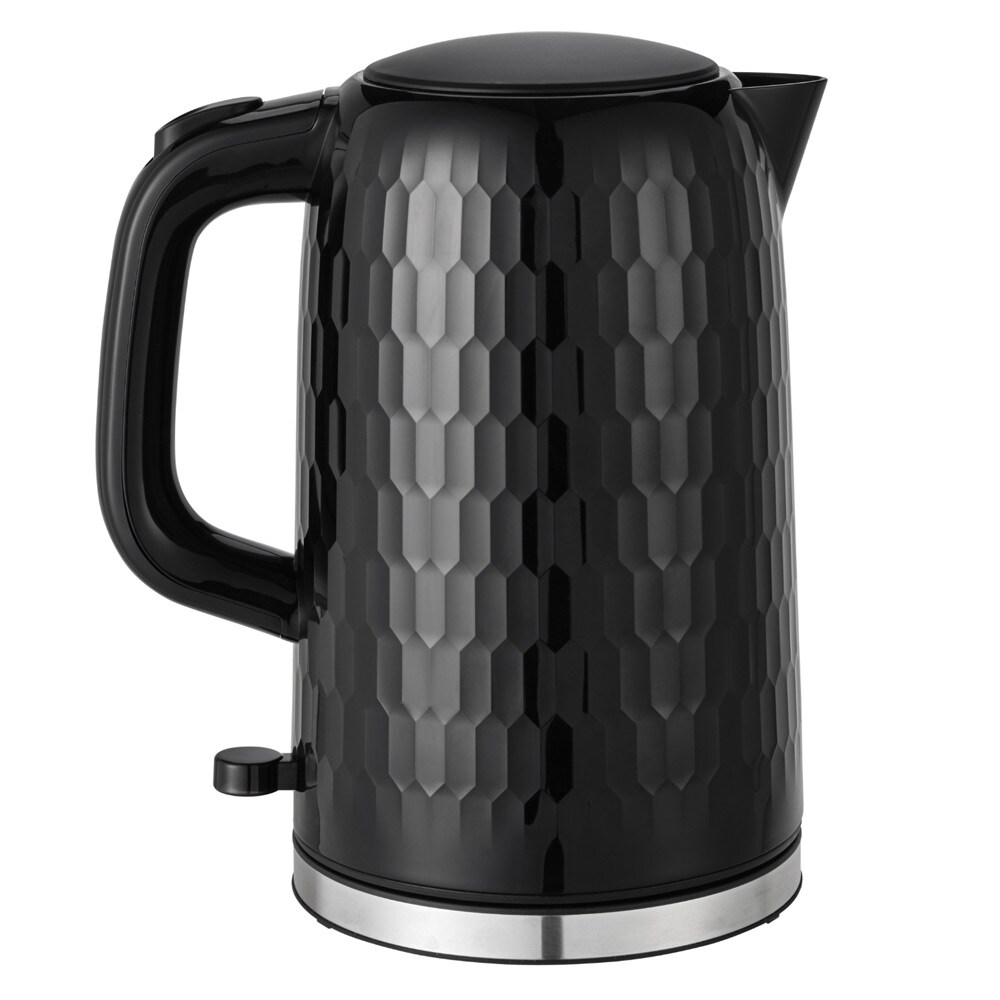 Vattenkokare 1,7L 2200W med automatisk avstängning - svart, bild 3