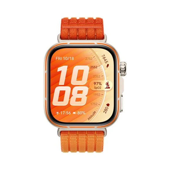 HUAWEI WATCH FIT 5 Pro 44,5 mm smartwatch, orange, bild 3