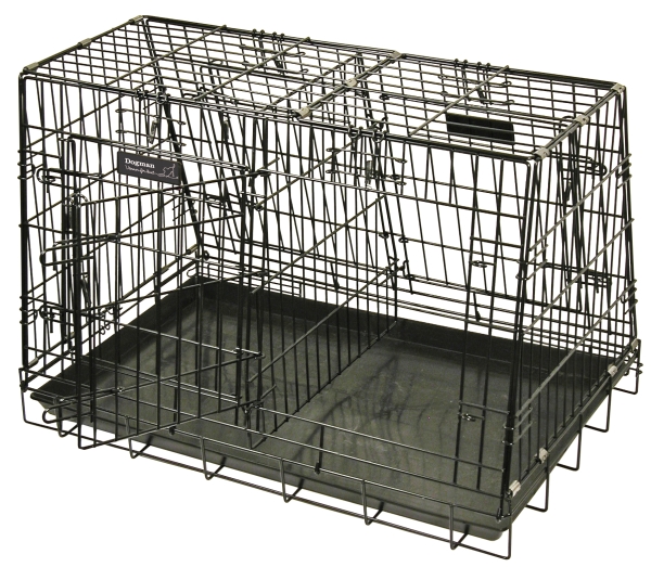 Dogman Standard Hundbur i stål 93 cm dubbelsned