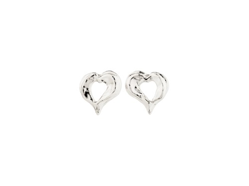 PILGRIM - TIDE Heart Earrings - Silver-Plated - 15mm, bild 2