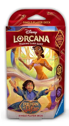Disney Lorcana TCG: Reign of Jafar Single Player Deck - Amber & Amethyst