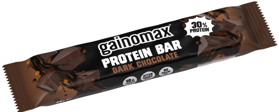 Gainomax Protein Bar, Dark chocolate, 1 st