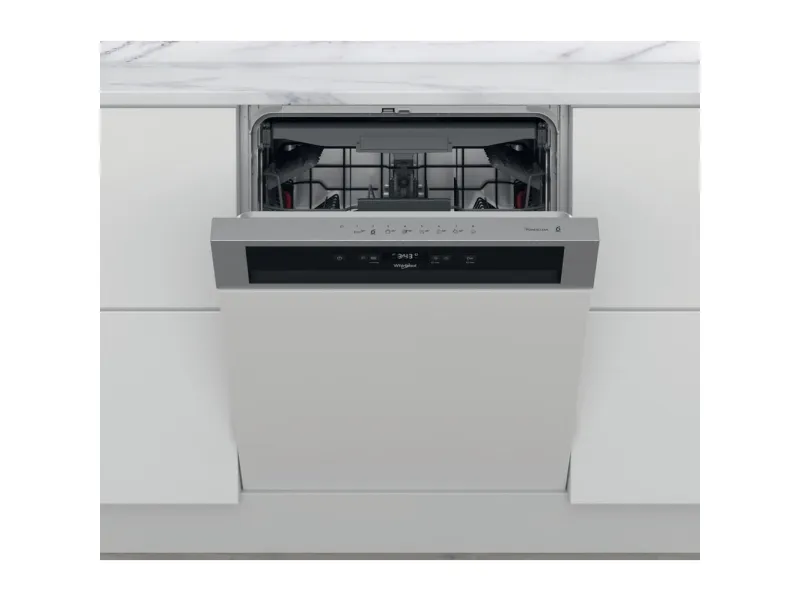 WHIRLPOOL WBC3C34PFX - Diskmaskin - Rostfritt stål