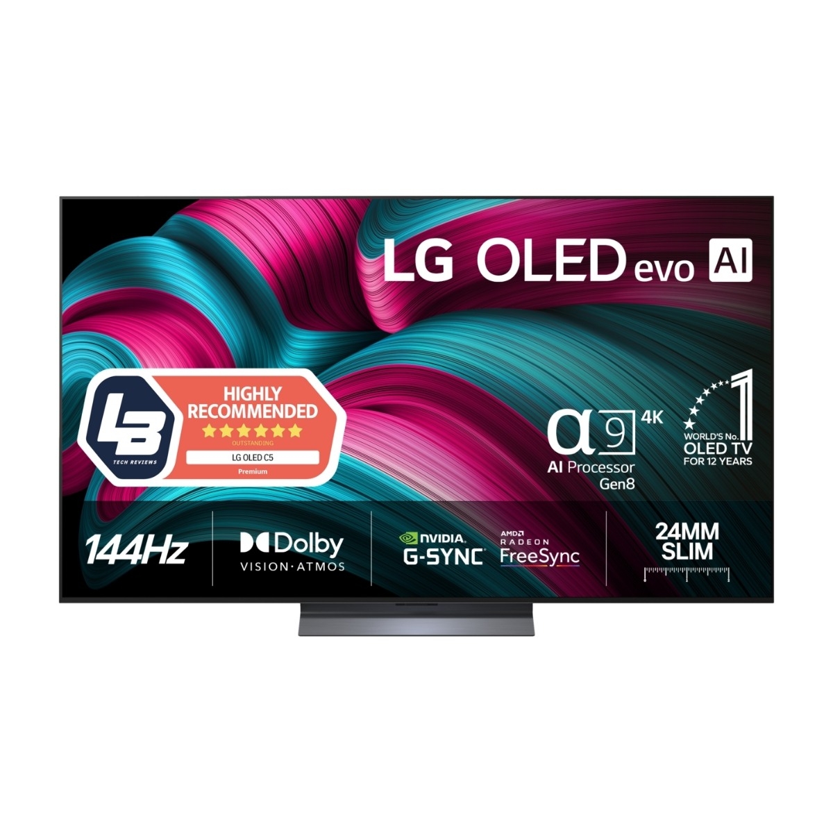 LG 65" OLED evo C5 4K TV 2025 OLED65C54LA, bild 4