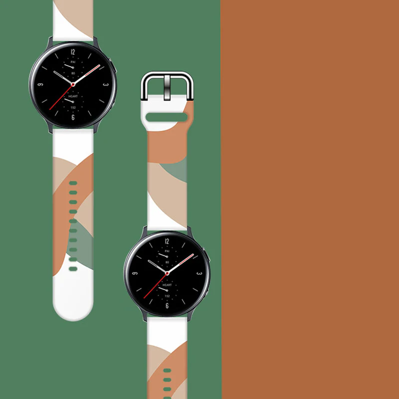 Armband Moro för Samsung Galaxy Watch 45 / 46 / 47 mm silikonarmband klockarmband - mönster 3