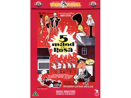 5 mand og Rosa - DVD, bild 2