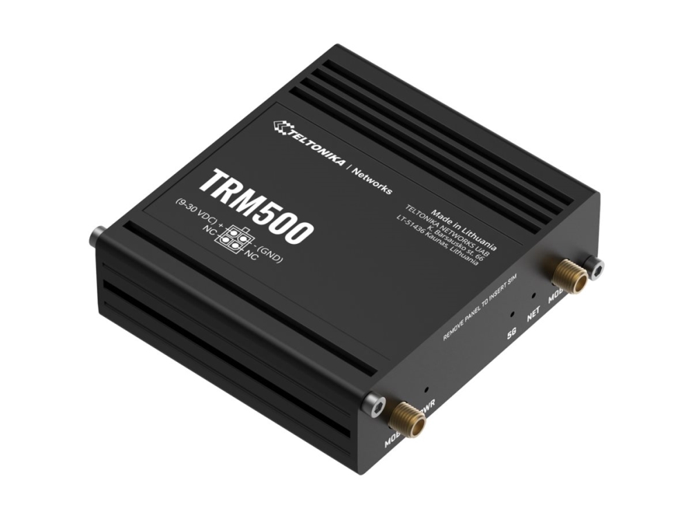 Teltonika TRM500 | 5G-modem | 3,4 Gbps, LTE Cat 19, 4x SMA, USB Type-C