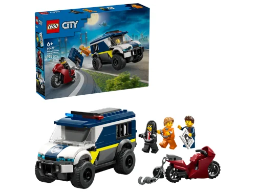LEGO City Polisens fångtransportbil 60479, bild 2