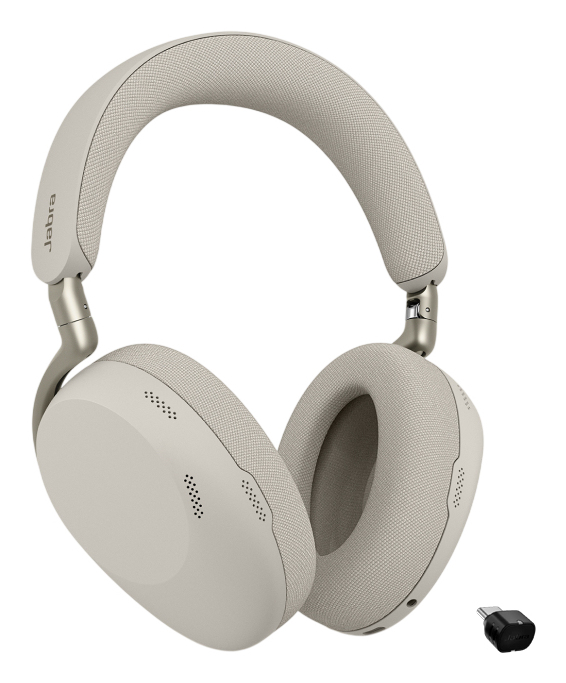 Jabra Evolve3 85 UC Headset, Link390c USB-C, Varmgrå, bild 4