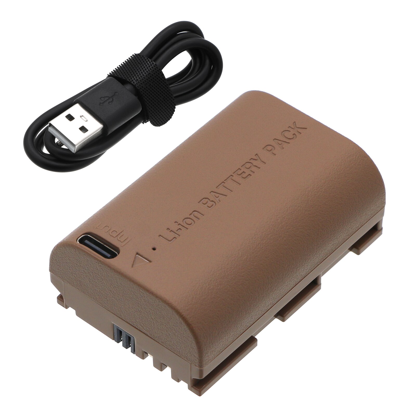 Batteri till Kamera för Canon EOS 7D, EOS 6D, EOS 60D m.fl. / Kamerabatteri med USB-C, bild 3