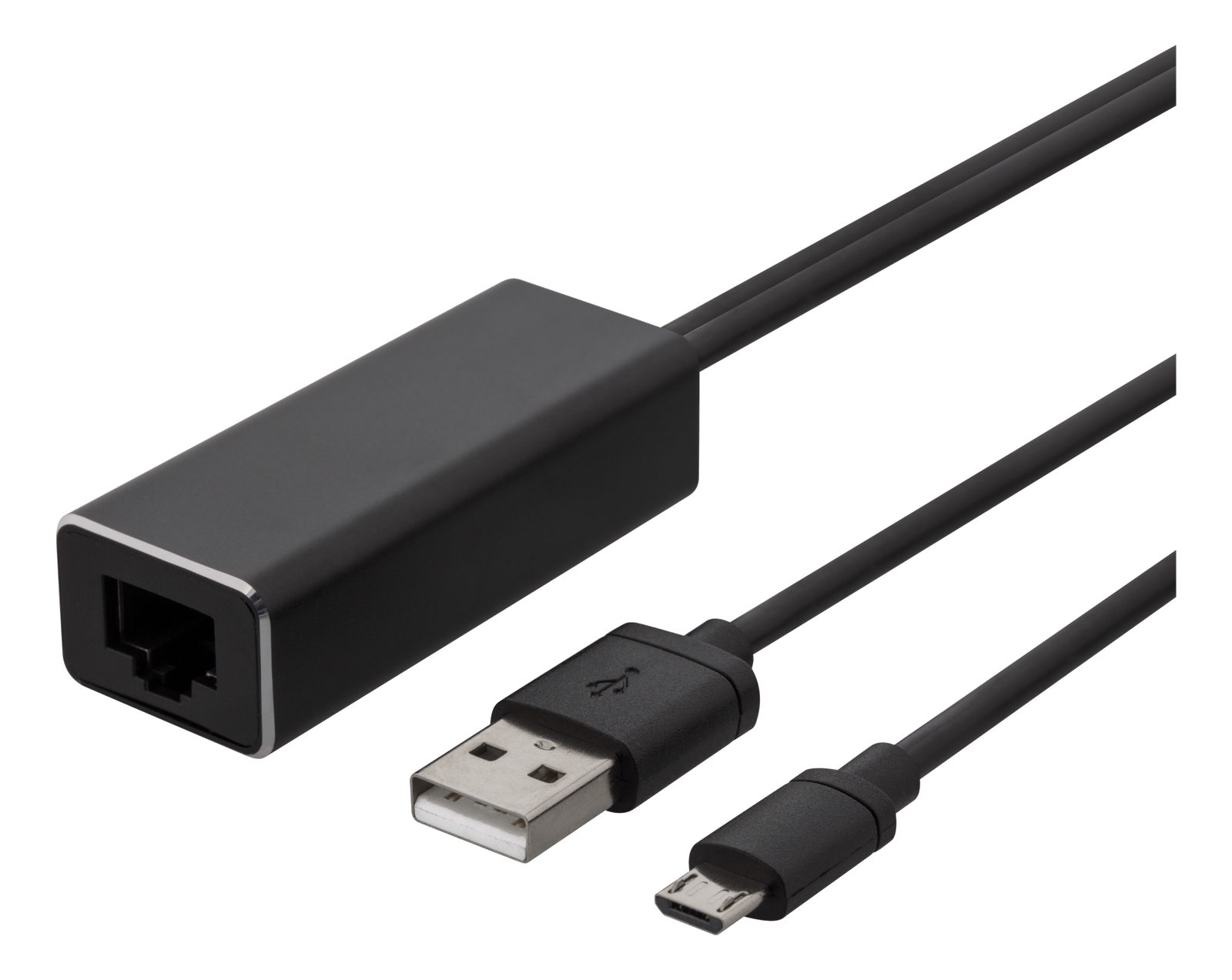 Deltaco Ethernet-adapter för ChromeCast, USB, RJ45, bild 4