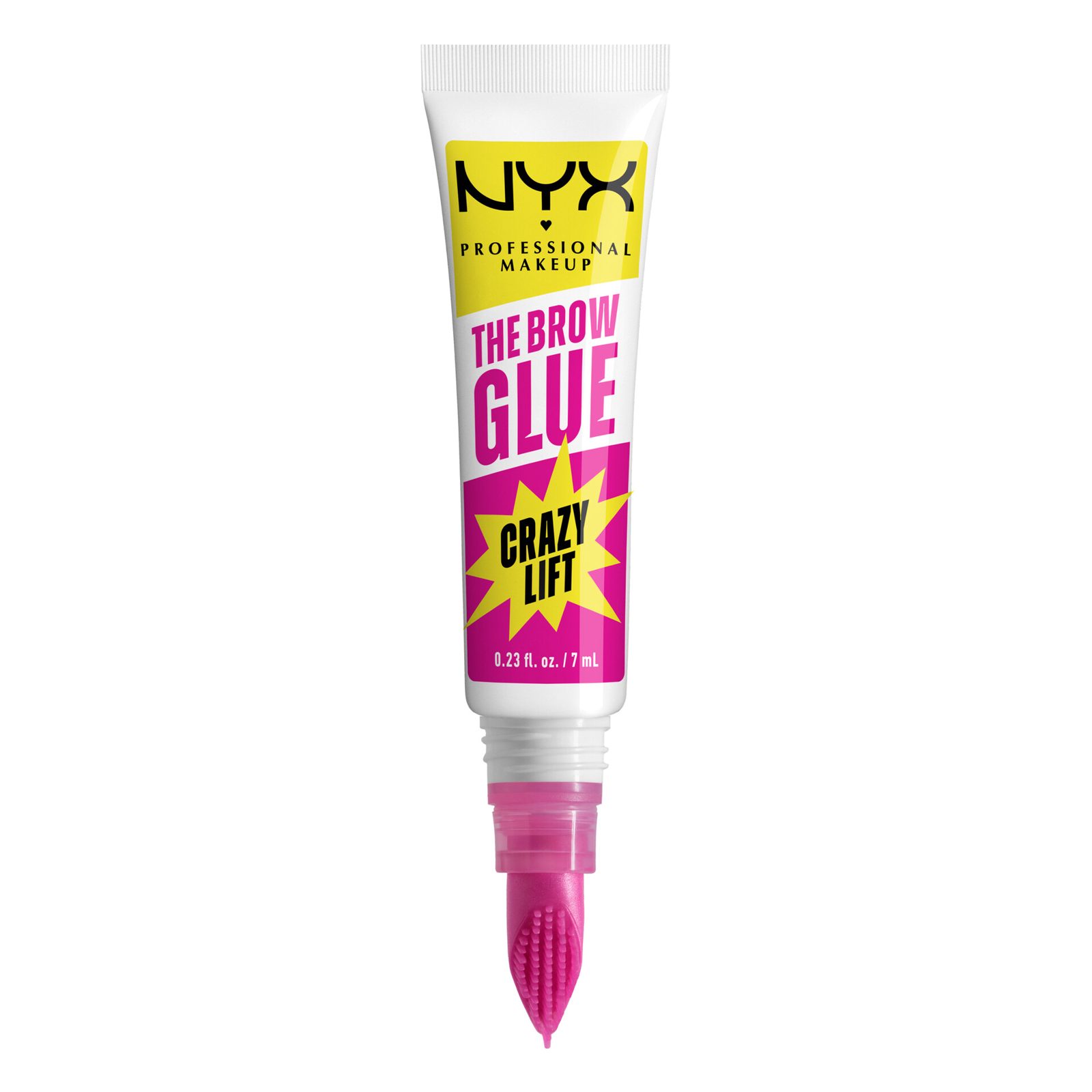 NYX PROFESSIONAL MAKEUP The Brow Glue Crazy Lift 01 Transparent Lamination Gel 01 Transparent 01 Transparent