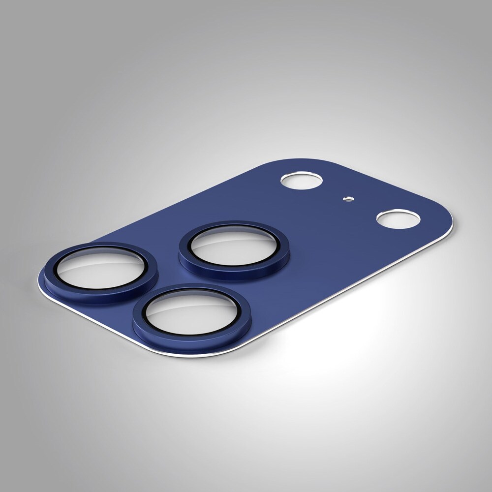 Etteri kameraskydd till iPhone 17 Pro - Blå / kameralinsskydd aluminium / linsskydd 9H glas, bild 3