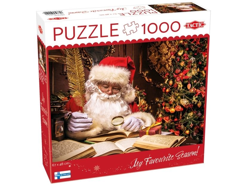 Tactic Pussel: Santa Claus in his House 1000 Bitar