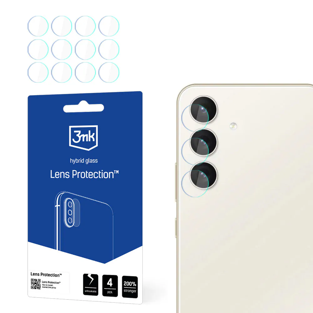 3mk Lens Protection™ hybridkameraglas för Samsung Galaxy S24