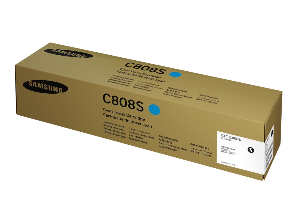 HP CLT-C808S - Cyan - original - tonerkassett (SS560A) - för MultiXpress SL-X400LX, SL-X401LX, SL-X4220RX, SL-X4250LX, SL-X4300LX