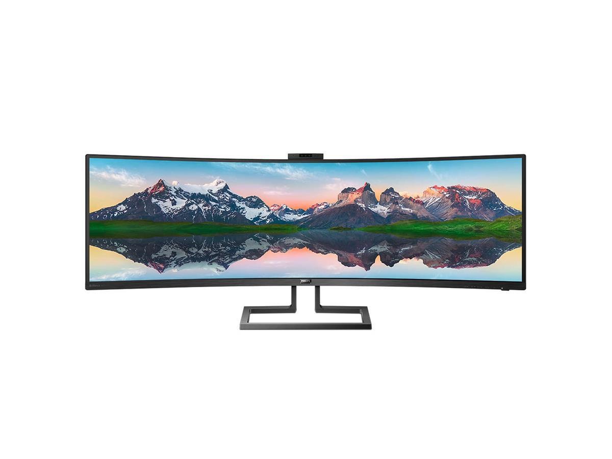 49" Philips Brilliance P-line 499P9H - 5120x1440 - 60Hz - VA - 90W USB-C - KVM switch