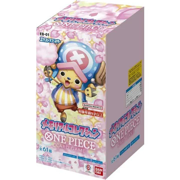 One Piece EB-01: Memorial Collection Extra Booster Box (Japansk)