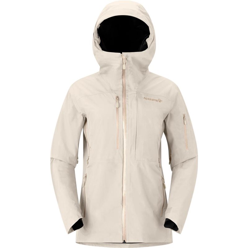 Norrøna lofoten Gore-Tex Insulated Jacket W'S Oatmeal - XS