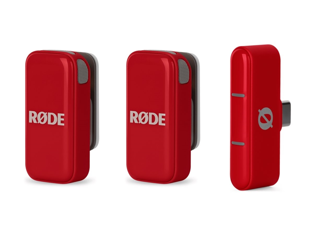 RØDE Wireless Micro mikrofoner och mottagarset (röd)