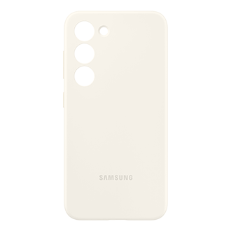 Samsung Galaxy S23 Silicone fodral (beige), bild 2