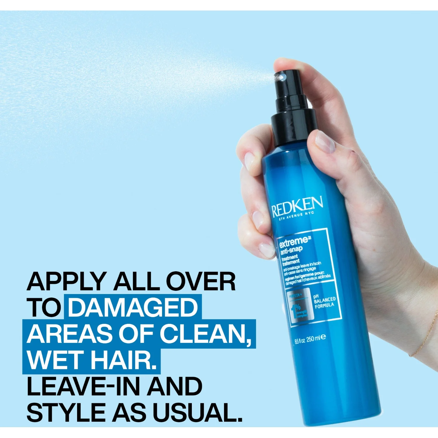 Redken Extreme Anti-Snap Leave-In Treatment 250 ml, bild 4
