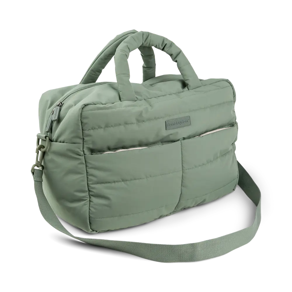 Done by Deer - Quilted changing bag - Green - 41 x 21 x H 29 cm