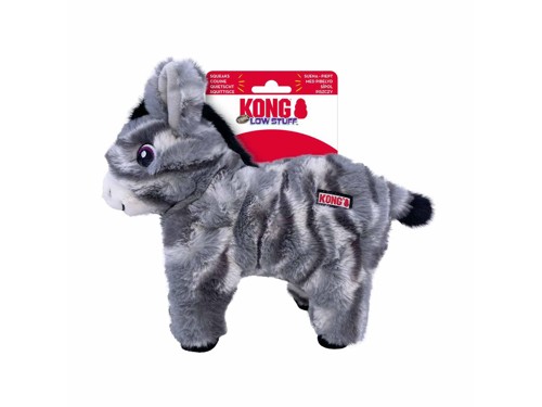 Kong - Low Stuff Stripes Donkey - 25x27x8.5 cm, bild 2
