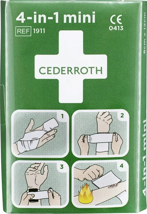 Cederroth Första Hjälpen 4-in-1 mini, 1 st