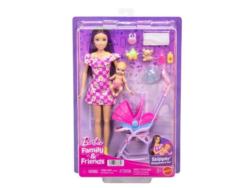Barbie Babysitting Skipper Playset