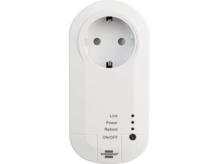 Brennenstuhl 1294840, Trådløs, Wi-Fi, Indendørs, Hvid, Hjem, 40 m