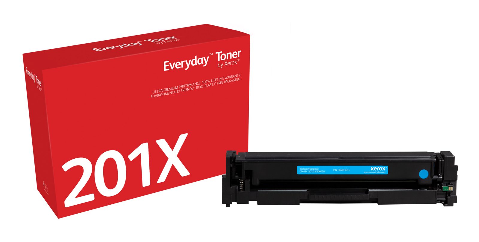 Xerox HP 201X Cyan, 2300 sidor, bild 2