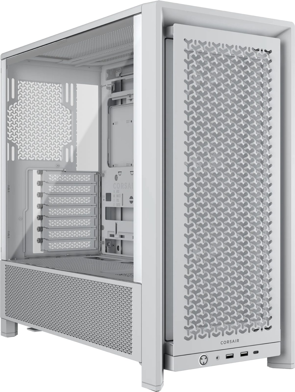 Corsair Frame 4000D RS Airflow Vit, bild 4