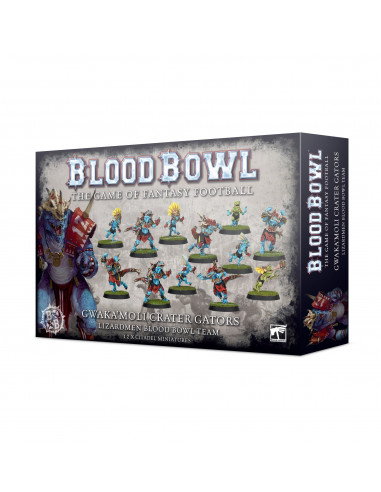Blood Bowl Lizardmen Team - Gwakamoli Crater Gators