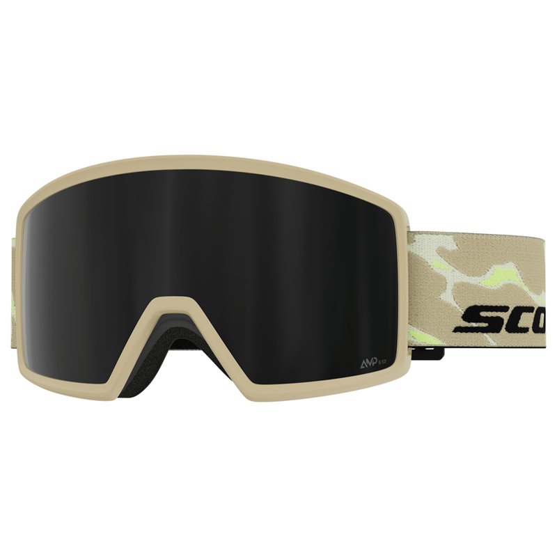 Scott Goggle Neo Mojave Beige/Amp Black Chrome S3 - OneSize