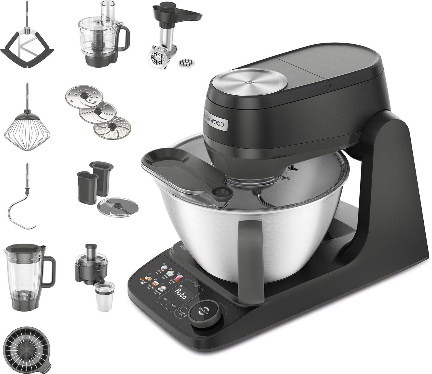 Kenwood Multi Tasker KHC40.080BK Köksmaskin, bild 2