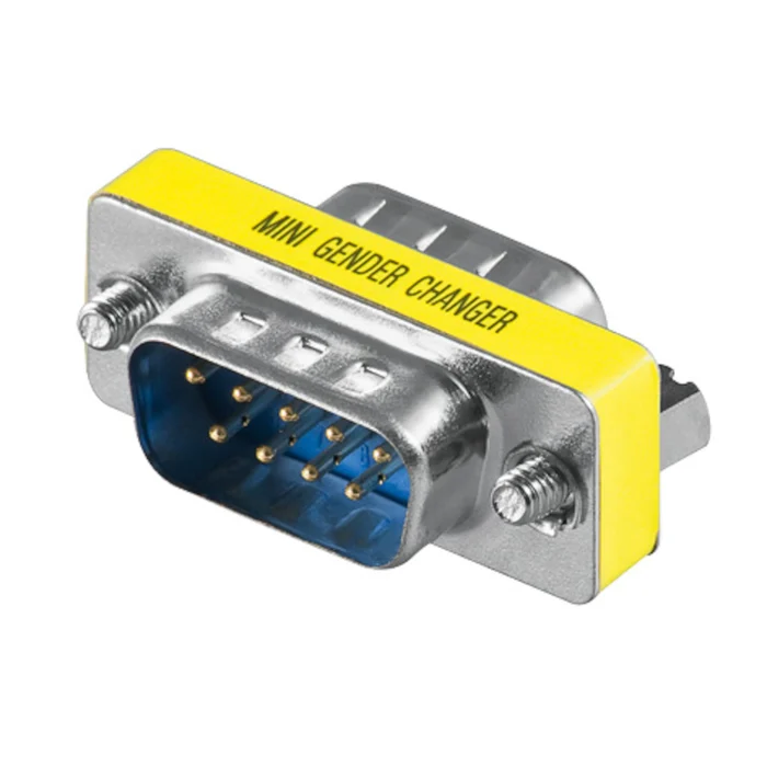 Luxorparts DB9-adapter för seriell kabel (9-polig) Dubbelhane