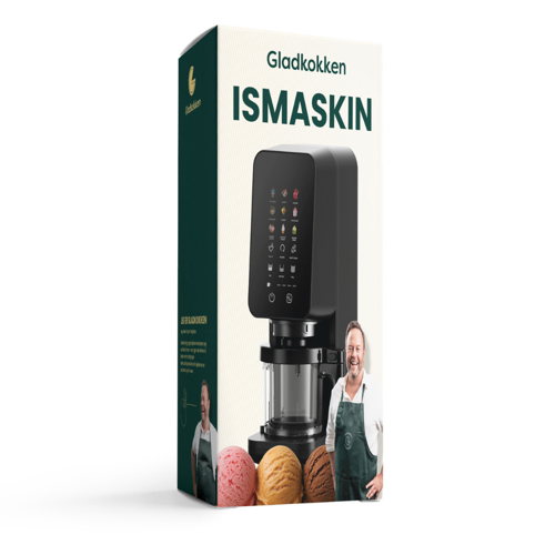 Gladkokken - Ice Cream Maker - Black - 500 ml per container (3 containers included)