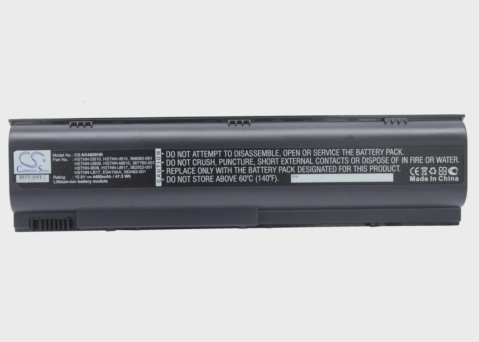 Batteri till Laptop, Bärbar dator för HP Pavilion ZE2000-PM342AV, Pavilion dv1635la m.fl.